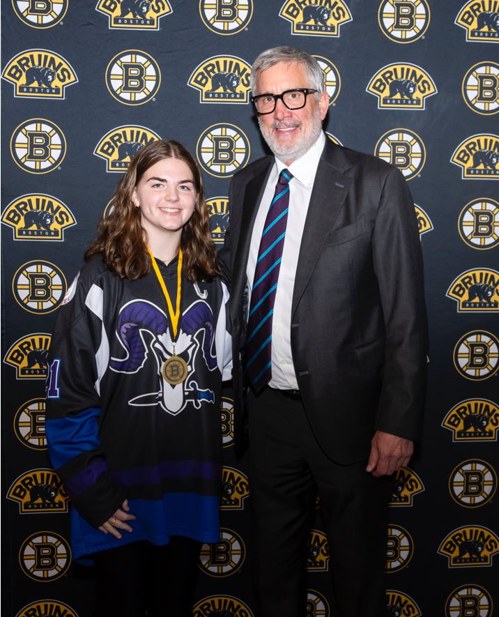  Shawsheen Tech Senior Corrine Foley Honored with 2025 Bruins MIAA Sportsmanship Award
